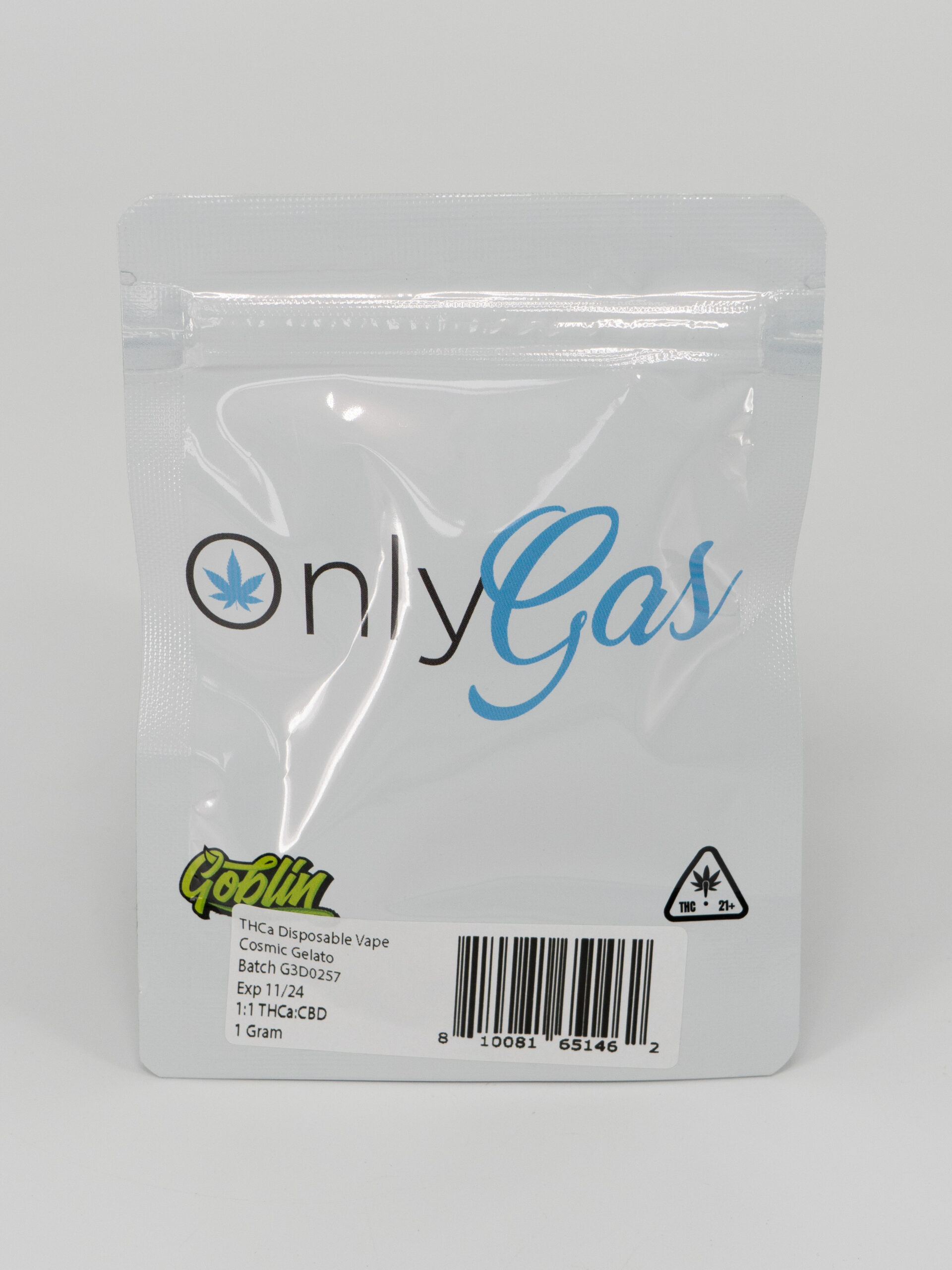 Only Gas | 1g THCA Disposable