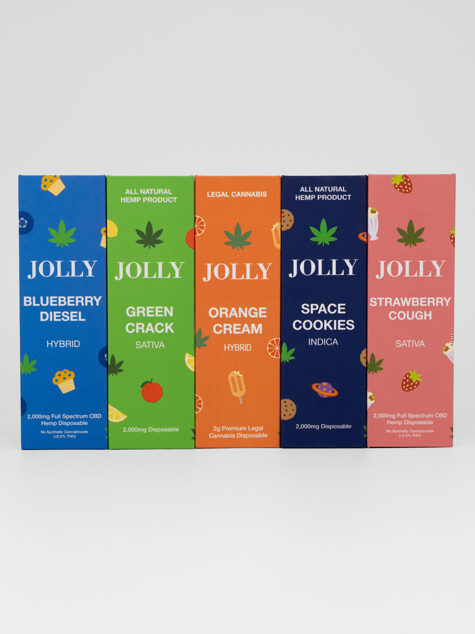 Jolly | 2g CBD Full Spectrum Disposable