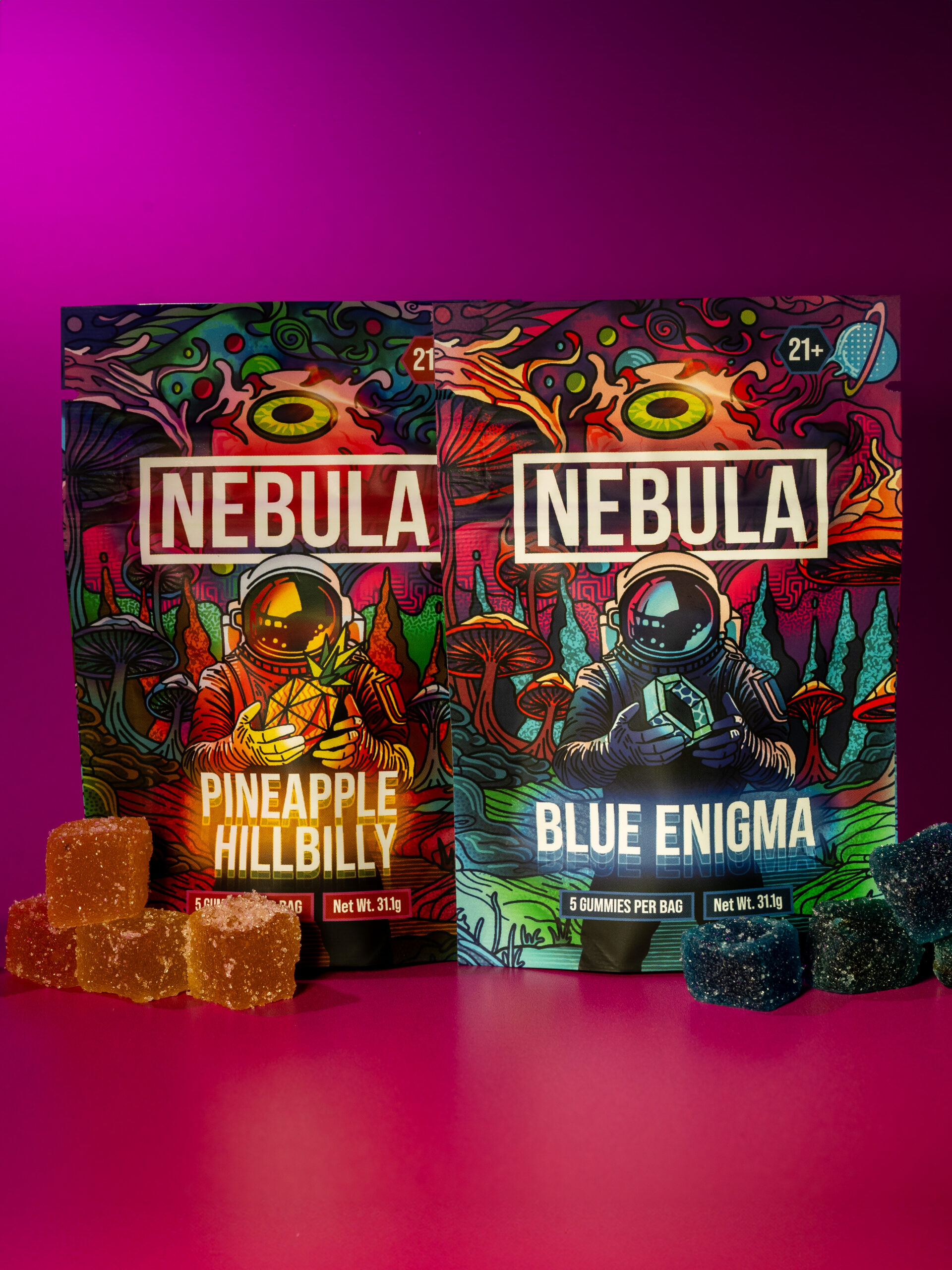 Nebula | Broad Spectrum Entheogenic Mushroom Gummies