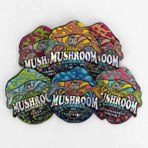 magic mushrooms, mushroom gummies, magic mushroom edibles, mushroom edibles, trippy mushrooms, psychedelic mushrooms, psychedelic edibles