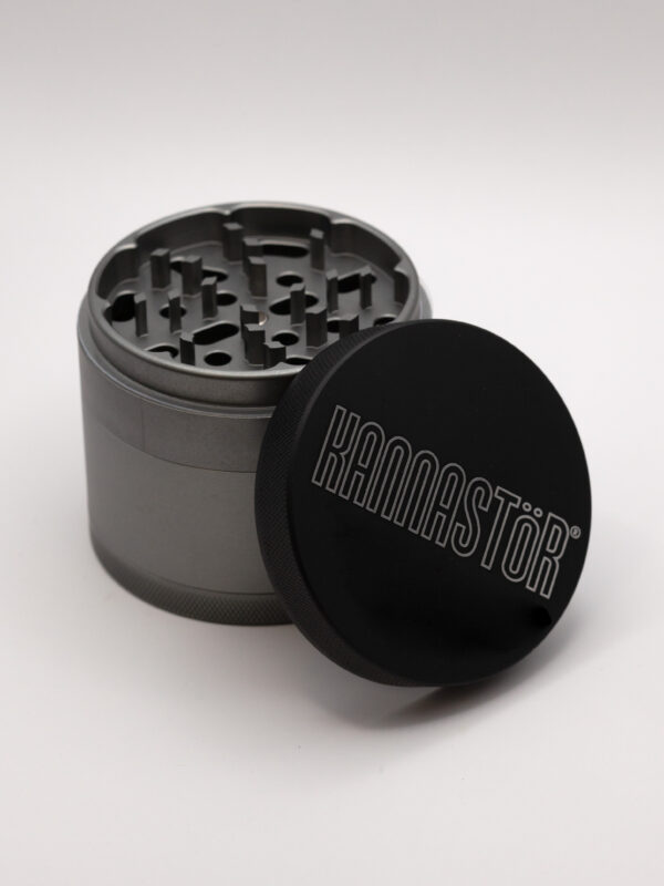 grinder, grinder with screen, kief catcher, 4 piece grinder, 4pc grinder, where can i buy a grinder online, buy grinder online, shop for grinder, Ryot, Kannastor